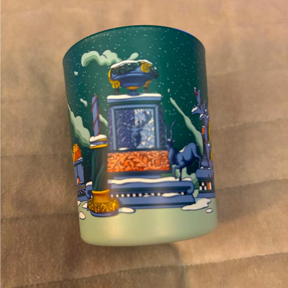 Diptyque Decorative Winter Scene Mini Candle Holder